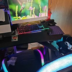 Light Up Desk And Chair 