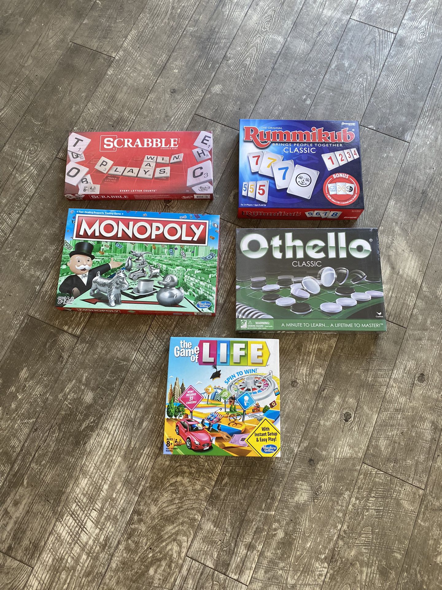 Boardgames - Various Game Available