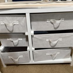 Changing Table With Drawers