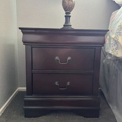 End Table With Drawers