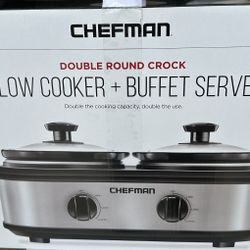 Slow Cooker + Buffet Server