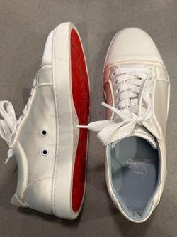 Christian Louboutin Vieira Satin Sneakers - Size 40 - Authentic - Retails $795