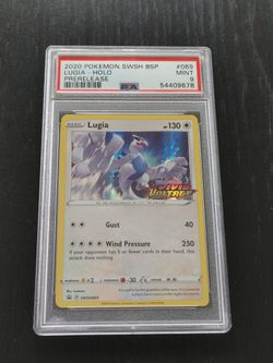 Pokemon Lugia SWSH069 PSA 9