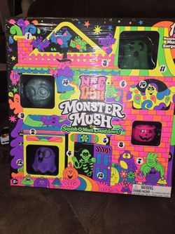 NEE DOH Monster Mush Squish-o-ween Countdown
