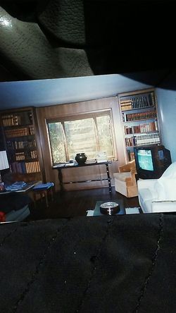 Library table. 59 inches..very lovely dkark wood