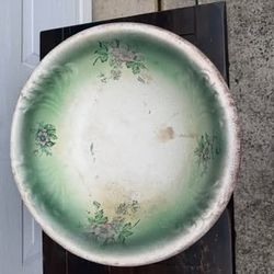 Antique Wash Bowl (No Pitcher)