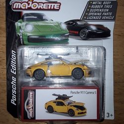 Majorette PORSCHE 911 CARRERA S YELLOW $15