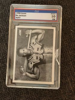 Bo Jackson score  card