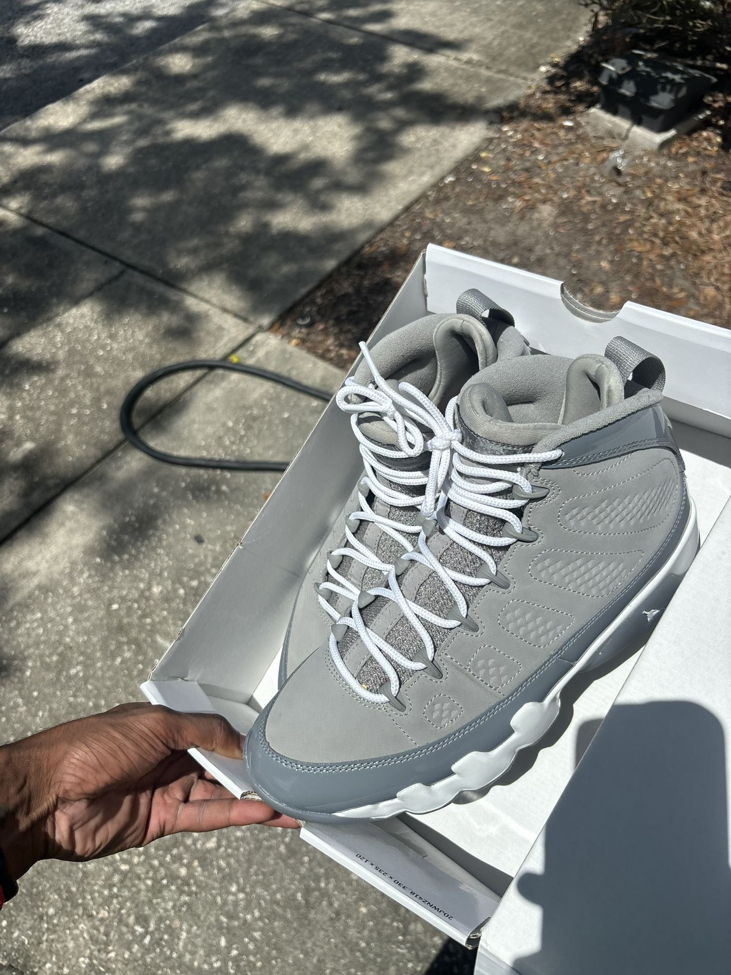 “Cool Gray” Jordan 9 Retro