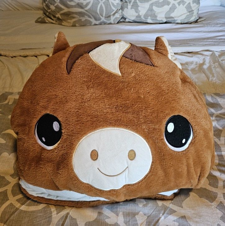 Farm Animal Pillow Sleeping Bag