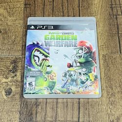 Plants VS Zombies Garden Warfare Playstation 3