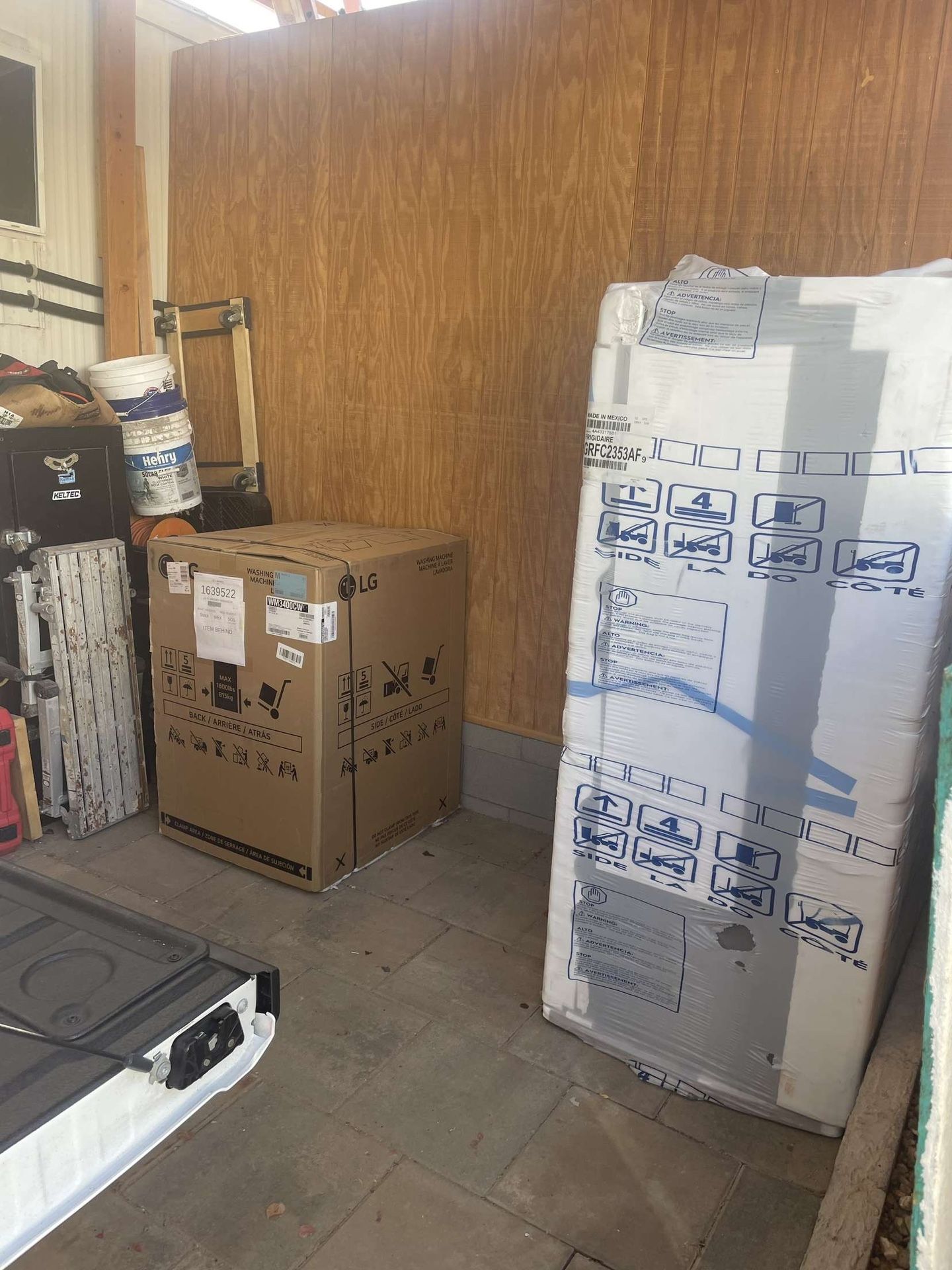 Samsung 3 Door Refrigerator and Samsung Pressure Washer 