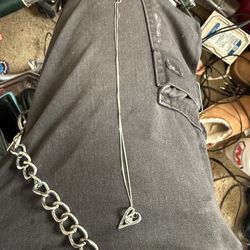 Custom heart necklace