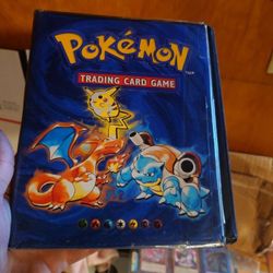 1998 Wizards Of The Coast Pokemon Card Binder 