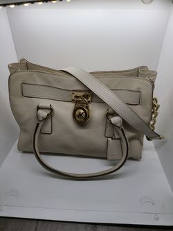 Michael Kors Hamilton Bag - Beige