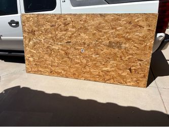 Two 3/4 OSB 4x8 sheets
