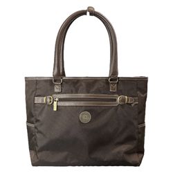 Chaps by Ralph Lauren Purse Tote Laptop-Bag Brown Corpcore Travel Office