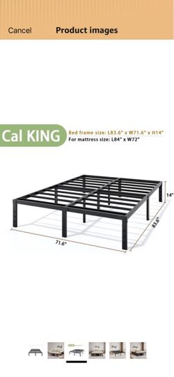 Cali King metal Frame