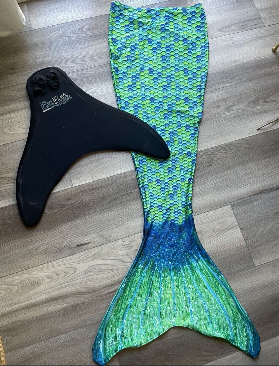 Adult Swimmable Tail and Monofin combo