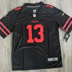 San Francisco 49ers Purdy Black Jersey 