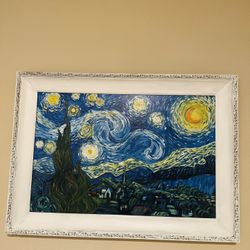 Oil Painting of “Starry Night” By Vincent Van Gogh