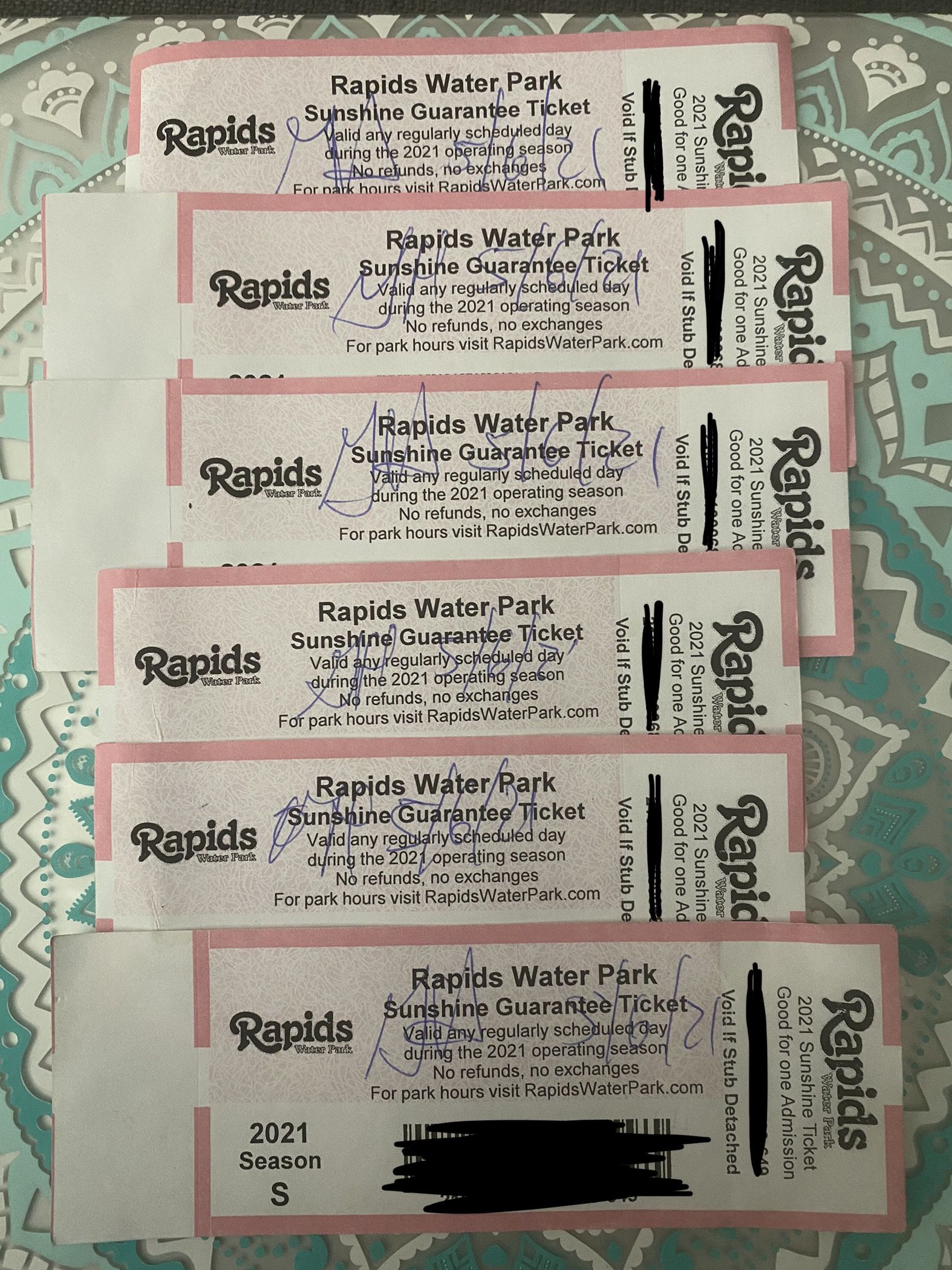 Rapid Water Park Admission Tickets For 2021