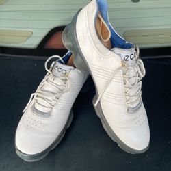 Used ECCO BIOM Golf Shoes Size 43 With Shoe Horns 55.00