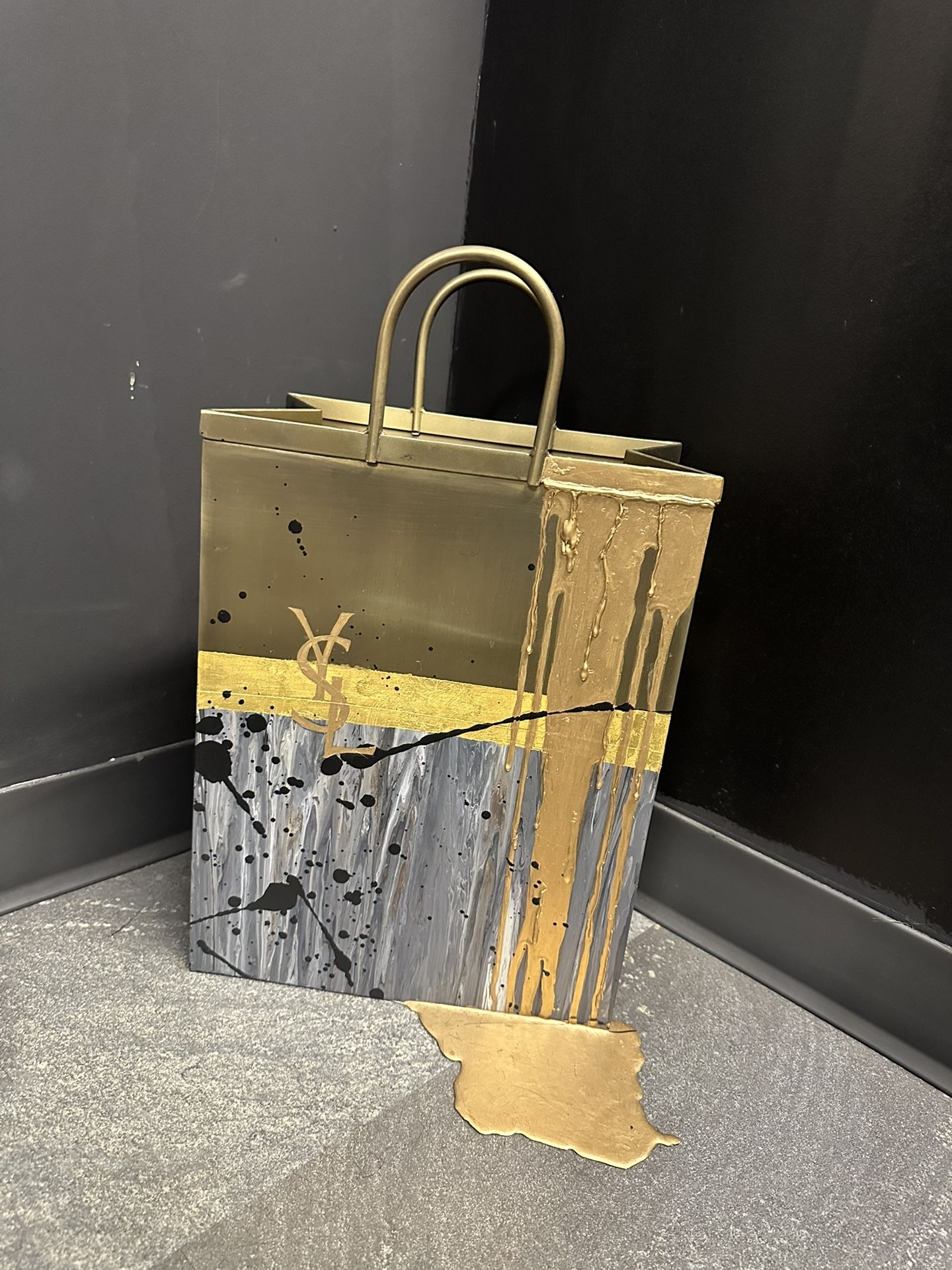 custom made YSL art piece