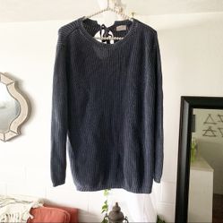 Caslon Tie Back Oversized Sweater