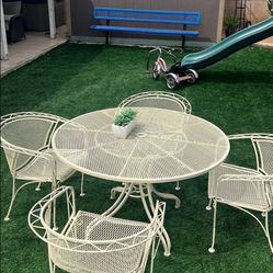 Heavy Duty Metal Patio Set 