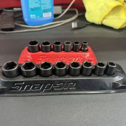1/4 Low Profile Socket Set Metric And Standard 