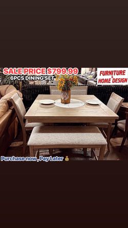 6pcs Dining set