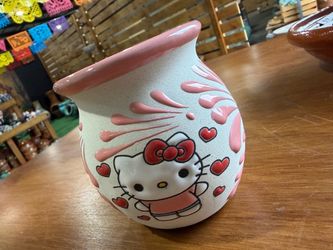 Clay Mexican Hello Kitty Mugs