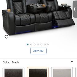 Leather Couch 