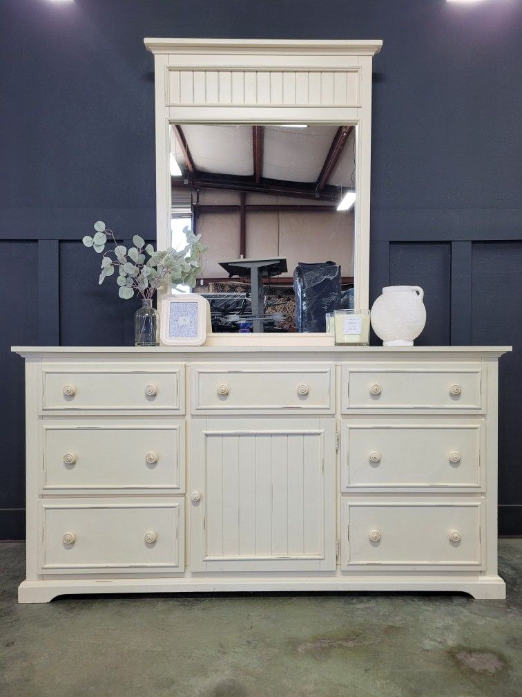 7 Drawer Dresser With Mirror