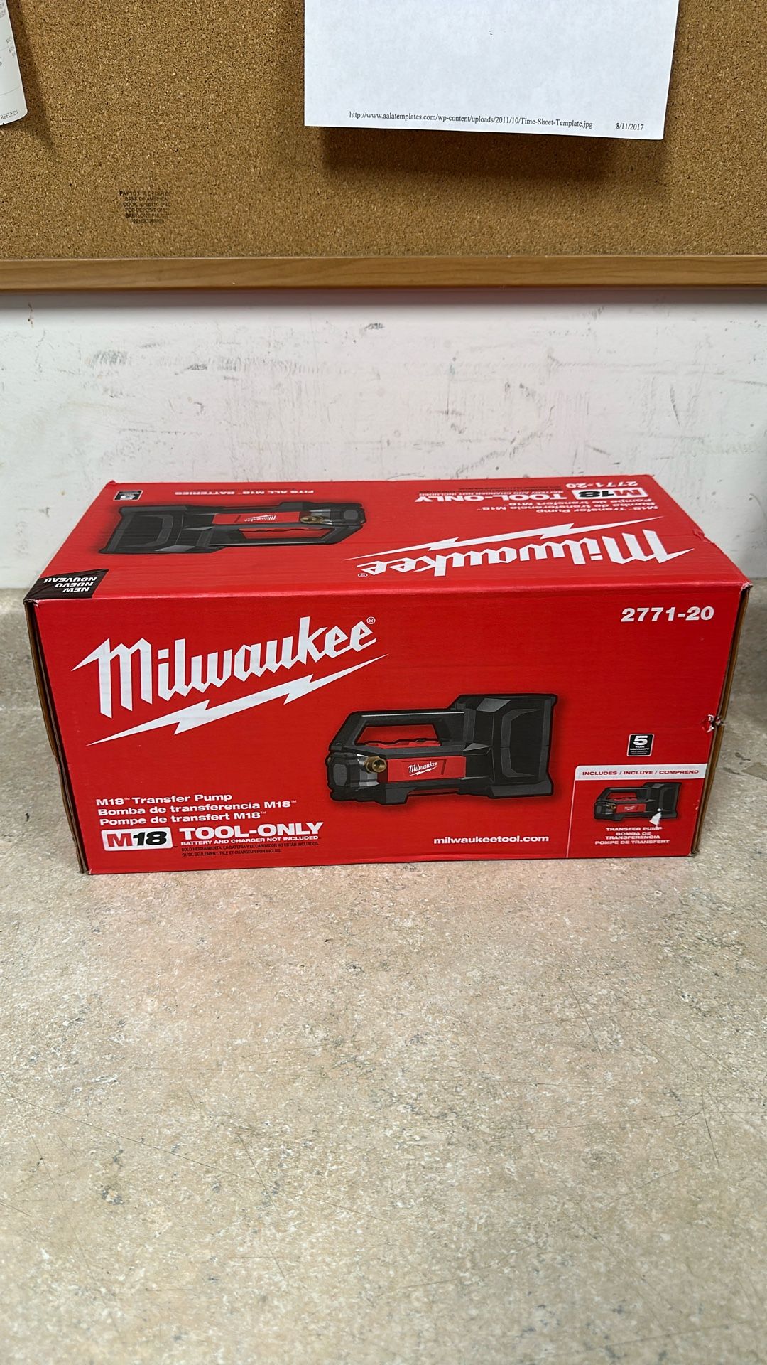 Milwaukee M18 Transfer Pump (2771-20)