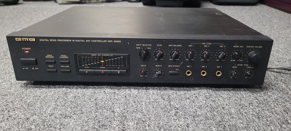 BMB DEP-3000K Digital Echo Processor w/ Key Controller