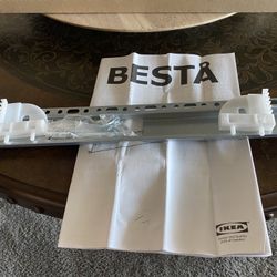 Ikea Besta Suspension Rail Mount 23 5/8” Long 302.848.46 New