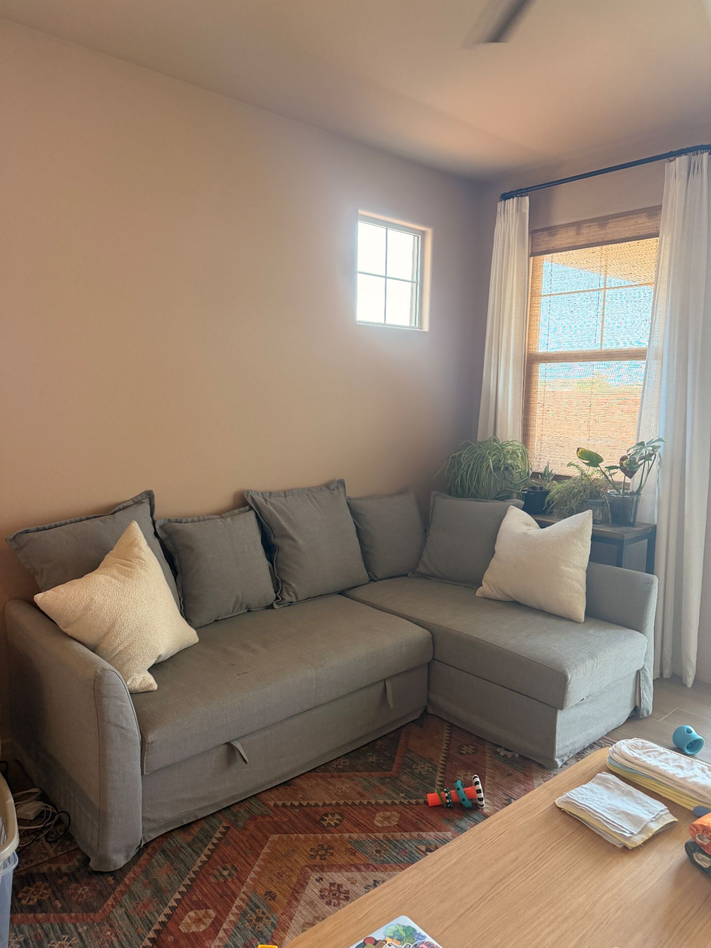 Ikea L shaped couch