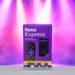 Roku Express (New) | Roku HD Streaming Device with Simple Remote
