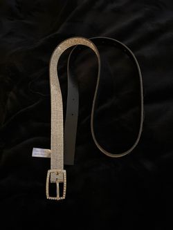 Rhinestone belt new size small medium