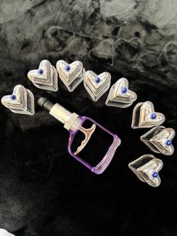 Heart-Shaped Cupping Set with Pump Gun