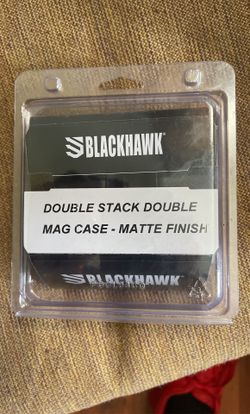 BlackHawk Double Stack Double Mag Case Matte Finish