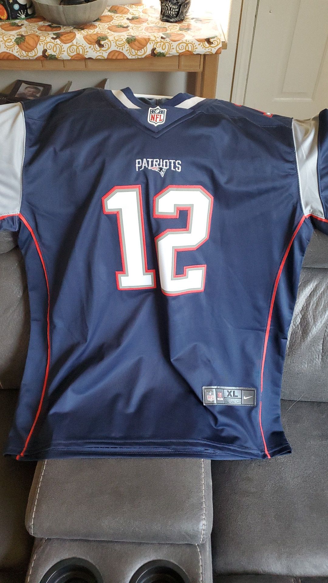 Tom Brady Patriots jersey