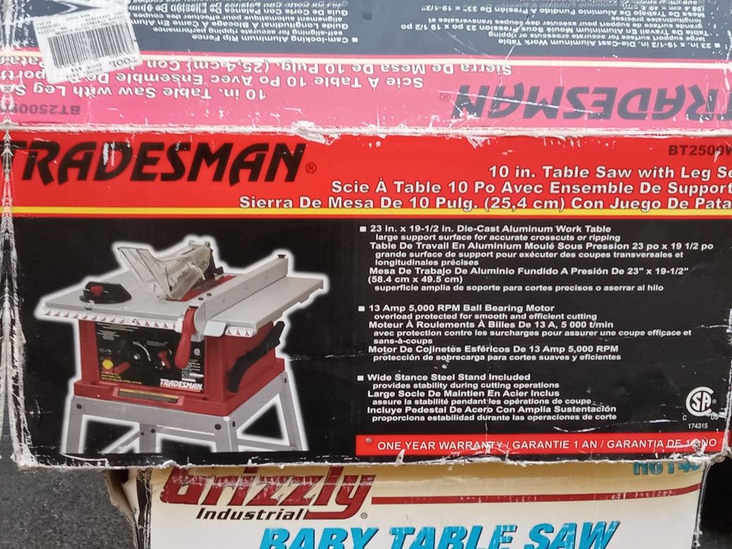 TRADESMAN TABLE SAW