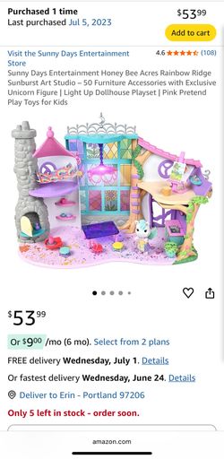 Honey Bee Acres Rainbow Art Studio