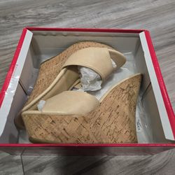 Tan Wedges 