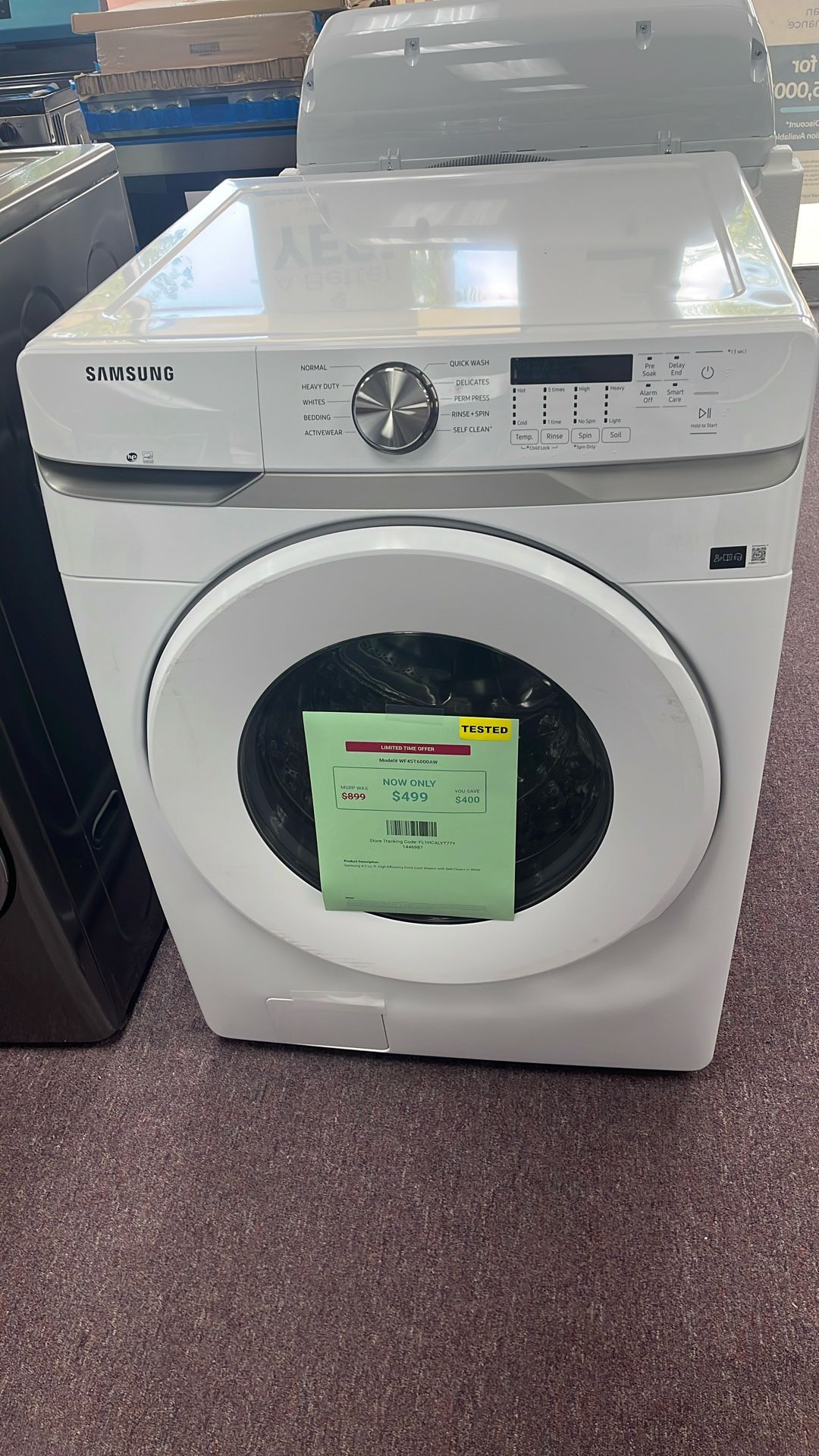 Washer Top Load New Open Box And Lavadora Scratch And Dents
