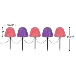 Gumdrop Pathway Stake Lights Set of 2