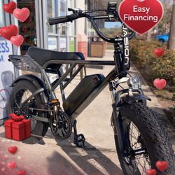 Jasion Retro-Volt Electric Bike 31MPH Fat Tire ebike Finance It! $10 To $100 Down Payment!